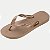 CHINELO HAVAIANAS TOP TIRAS LISA BEGE ESCURO FEMININO ADULTO - Imagem 3
