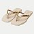 CHINELO RAFITTHY DEDO LUXURIOS CRIS OFFWHITE FEMININO ADULTO - Imagem 2