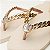 CHINELO RAFITTHY DEDO LUXURIOS CRIS OFFWHITE FEMININO ADULTO - Imagem 3