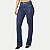 CALÇA OGNUS JEANS ESCURO COM ELASTANO FLARE FEMININO ADULTO - Imagem 1