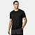 CAMISETA VOLEIO MANGA CURTA FITNESS POLIAMIDA PRETO MASCULINO ADULTO - Imagem 1
