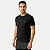 CAMISETA VOLEIO MANGA CURTA FITNESS POLIAMIDA PRETO MASCULINO ADULTO - Imagem 1