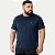 CAMISETA VOLEIO MANGA CURTA FITNESS POLIAMIDA COM ELASTANO AZUL MARINHO MASCULINA - Imagem 1