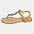 SANDALIA VIA SCARPA RASTEIRA CARAMELO FEMININO ADULTO - Imagem 1