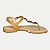 SANDALIA VIA SCARPA RASTEIRA CARAMELO FEMININO ADULTO - Imagem 2