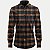 CAMISA GIORGIO BIANCO MANGA LONGA COMFORT MISTA XADREZ MARROM MASCULINO ADULTO - Imagem 1