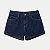 SHORT HERINGKIDS JEANS ESCURO BRUTO BÁSICO FEMININO INFANTIL - Imagem 2