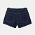 SHORT HERINGKIDS JEANS ESCURO BRUTO BÁSICO FEMININO INFANTIL - Imagem 3