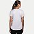BLUSA MIZUNO MANGA CURTA POLIESTER FITNESS BRANCO FEMININO ADULTO - Imagem 2