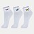 MEIA LUPO SOCKS PACOTE COM 3 MEIAS SOQUETE BRANCO FEMININO ADULTO - Imagem 1