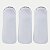 MEIA LUPO SPORT PACOTE COM 3 MEIAS SAPATILHA BRANCO UNISEX ADULTO - Imagem 3