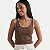 BLUSA HERING REGATA VISCOSE E POLIAMIDA MARROM FEMININO ADULTO - Imagem 1