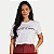 BLUSA LEE MANGA CURTA T-SHIRT ALGODÃO SILKADA BRANCO FEMININO ADULTO - Imagem 1