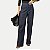 CALÇA OGNUS JEANS ESCURO COM ELASTANO WIDE LEG FEMININO ADULTO - Imagem 1