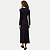 VESTIDO HERING MANGA LONGA MALHA CANELADA MIDI AZUL MARINHO FEMININO ADULTO - Imagem 2