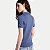 BLUSA HERING MANGA CURTA POLO MALHA CANELADA AZUL FEMININO ADULTO - Imagem 2