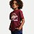 CAMISETA HERINGKIDS MANGA CURTA COMFORT ALGODÃO SILKADA VINHO MASCULINO INFANTIL - Imagem 1