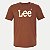 CAMISETA LEE MANGA CURTA COMFORT ALGODÃO SILKADA MARROM MASCULINO ADULTO - Imagem 1