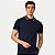 POLO PACO MANGA CURTA SLIM PIQUET AZUL MARINHO MASCULINO ADULTO - Imagem 1