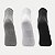 MEIA MIZUNO SOQUETE PRIME KIT COM 3 MEIAS PRETO,BRANCO CINZA UNISEX ADULTO - Imagem 2