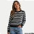 BLUSA AT SP MIMI MANGA LONGA TRICÔ LISTRADA FEMININO ADULTO (CORES SORTIDAS) 306929-P - Imagem 2