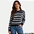 BLUSA AT SP MIMI MANGA LONGA TRICÔ LISTRADA FEMININO ADULTO (CORES SORTIDAS) 306929-P - Imagem 3