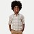 CAMISA ALFA MANGA LONGA COMFORT ALGODÃO XADREZ CINZA MASCULINO INFANTIL - Imagem 1