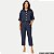 CONJUNTO INVERNO AT SP MALU CALÇA E CAMISETE AZUL MARINHO FEMININO ADULTO - Imagem 1