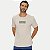 CAMISETA THOUX MANGA CURTA SLIM ALGODÃO SILKADO BEGE MASCULINO ADULTO - Imagem 1
