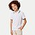 POLO ALFA MANGA CURTA COMFORT PIQUET BRANCO MASCULINO INFANTIL - Imagem 1