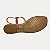 SANDALIA VIA SCARPA RASTEIRA AMBAR MARROM CLARO FEMININO ADULTO - Imagem 3