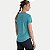 BLUSA MIZUNO MANGA CURTA POLIESTER FITNESS PETROLEO FEMININO ADULTO - Imagem 2