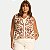 BLUSA DOCE TRAMA REGATA MALHA CANELADA BEGE FEMININO ADULTO - Imagem 1
