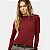 BLUSA HERING MANGA LONGA TRICÔ VERMELHO FEMININO ADULTO - Imagem 1