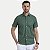 CAMISA AMIL MANGA CURTA COMFORT ALGODÃO SEM BOLSO VERDE MASCULINO ADULTO - Imagem 1