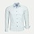 CAMISA AMIL MANGA LONGA SLIM POLIAMIDA E ELASTANO BRANCO MASCULINO ADULTO - Imagem 2