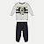 CONJUNTO INVERNO ALAKAZOO CALÇA E BLUSÃO CARECA MOLETOM PRETO MASCULINO INFANTIL - Imagem 1