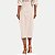 SAIA LUNENDER BRIM COM ELASTANO BEGE MIDI FEMININO ADULTO - Imagem 2