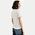 BLUSA HERING MANGA CURTA TSHIRT ALGODÃO LISA BRANCO FEMININO ADULTO - Imagem 2