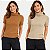 BLUSA AT SP J.CH99 MANGA CURTA TRICÔ GOLA ALTA FEMININOP ADULTO (CORES SORTIDAS 311133-P - Imagem 3