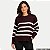 BLUSA AT SP ELISE MANGA LONAGA TRICÔ LISTRADO SUETER FEMININO ADULTO (CORES SORTIDAS) 311809-P - Imagem 4