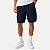BERMUDA AMIL POLIESTER FITNESS CARGO AZUL MARINHO MASCULINO ADULTO - Imagem 1