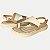 SANDALIA DAKOTA ANABELA BAIXA TULE CREME FEMININO ADULTO - Imagem 4