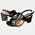 SANDALIA DAKOTA SALTO ALTO ACTIVE PRETO FEMININO ADULTO - Imagem 4