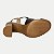 SANDALIA DAKOTA SALTO ALTO ACTIVE MARROM FEMININO ADULTO - Imagem 3