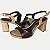SANDALIA DAKOTA SALTO ALTO ACTIVE MARROM FEMININO ADULTO - Imagem 4