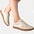 TÊNIS DAKOTA CASUAL COM CADARÇO BEGE FEMININO ADULTO - Imagem 4