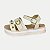 SANDALIA MOLEKINHA ANABELA BAIXA OFFWHITE FEMININO INFANTIL - Imagem 1