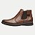 BOTA PEGADA BOTINA COURO PINHÃO MASCULINO ADULTO - Imagem 1