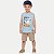CAMISETA ANGERO REGATA ALGODÃO SILKADA AZUL PASTEL MASCULINO INFANTIL - Imagem 1